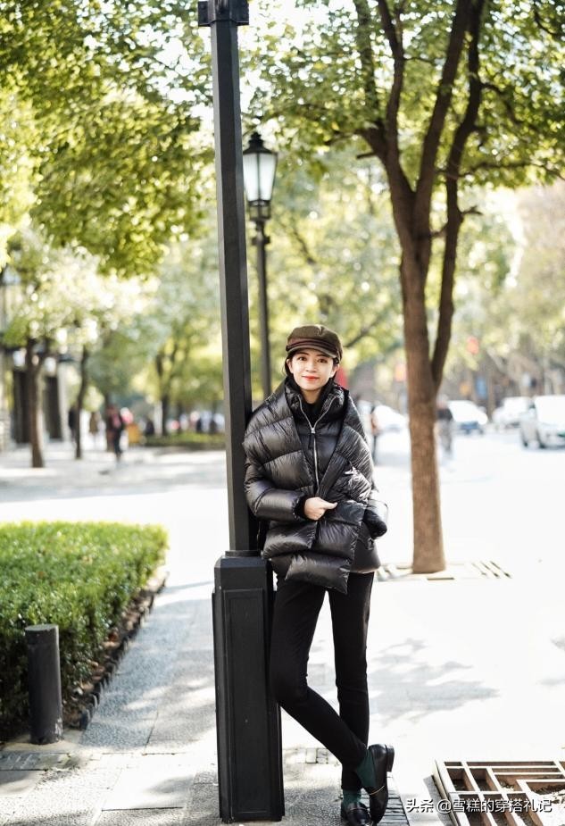 三木短款羽绒服,三木冬天羽绒服的穿搭