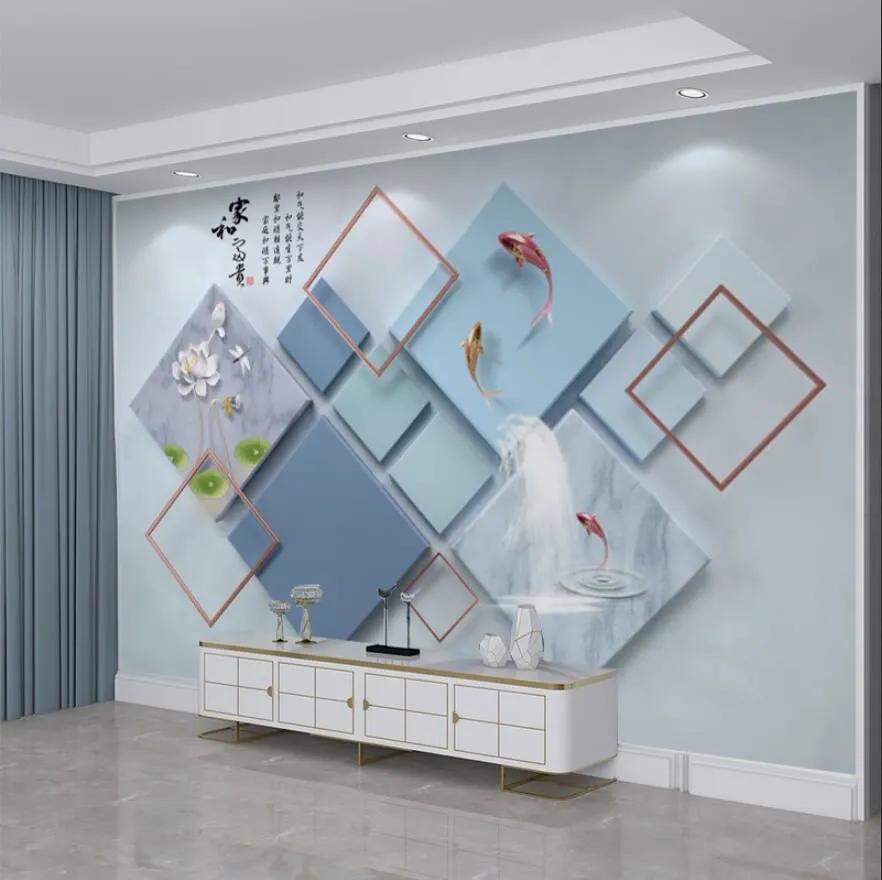 壁画电视墙过时了吗,永不过时的电视背景壁画