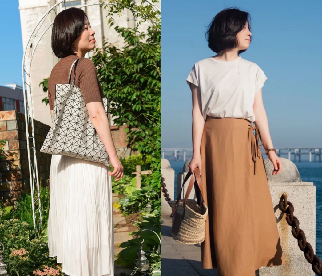 夏天穿的裙子好看又显瘦50岁穿的,夏季减龄t恤裙穿搭