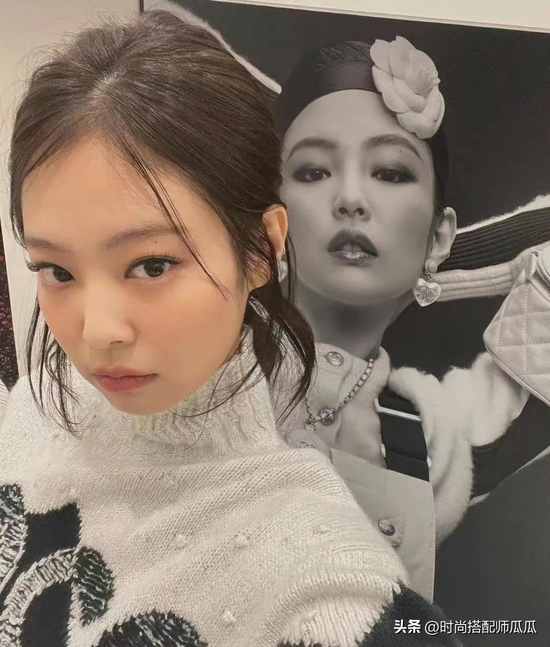 热巴齐刘海发型,热巴最新短发发型漂染