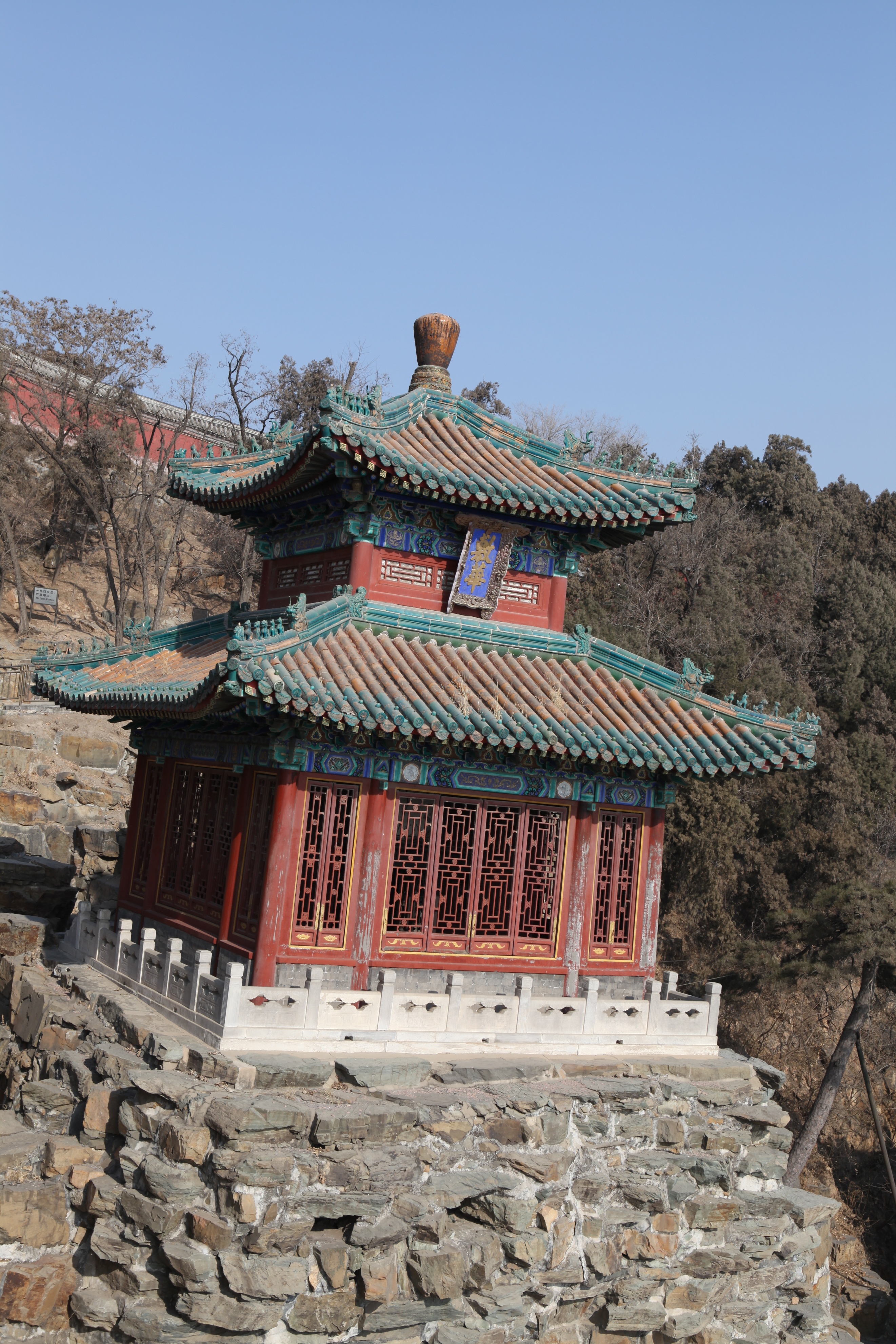 颐和园万寿山佛香阁怎么画简笔画,颐和园佛香阁登上山顶看美景