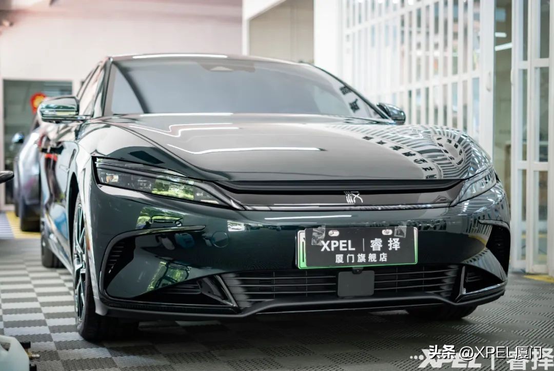 厦门汽车贴膜翔安区,厦门比亚迪汽车贴膜
