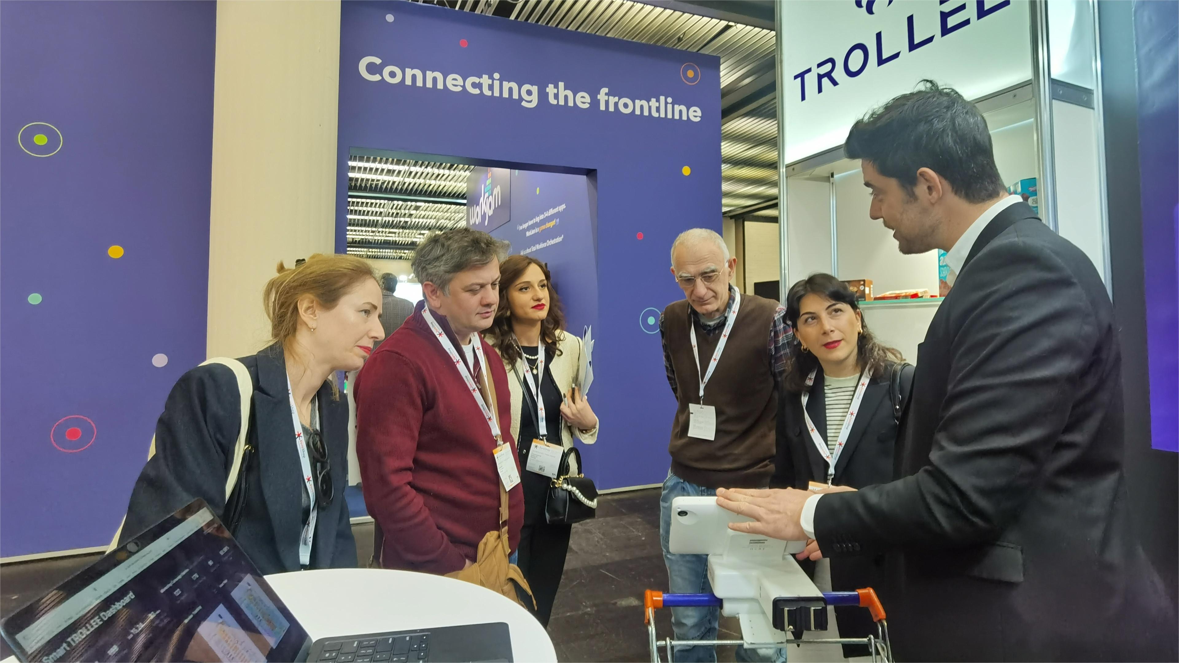 多利GO智能购物车P2海外首发，重磅亮相EuroShop2023