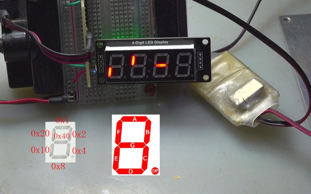 tm1637引脚功能图,tm1637数码管