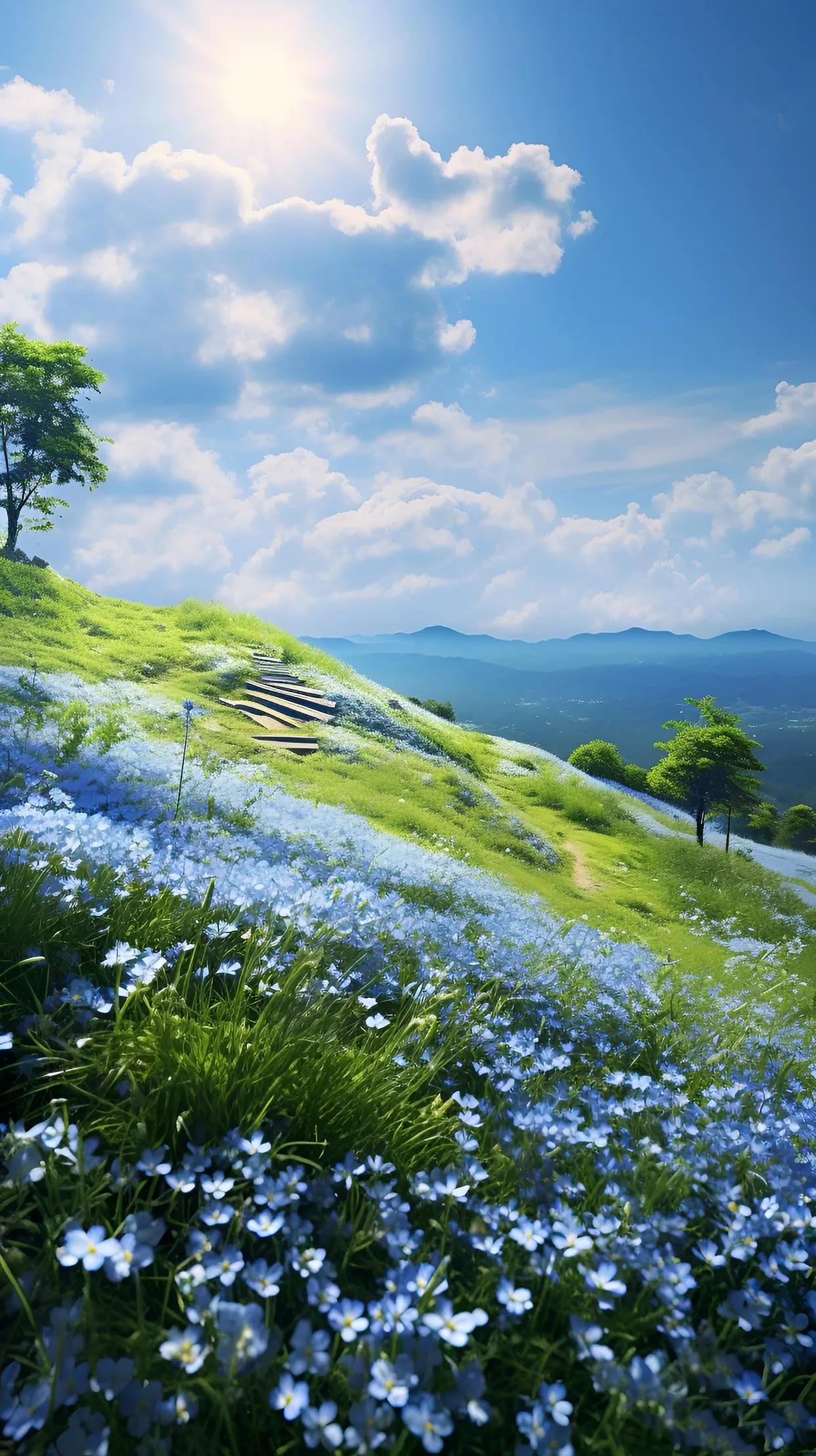 秋天粉色的花朵图片唯美,夏季最美的花朵图片