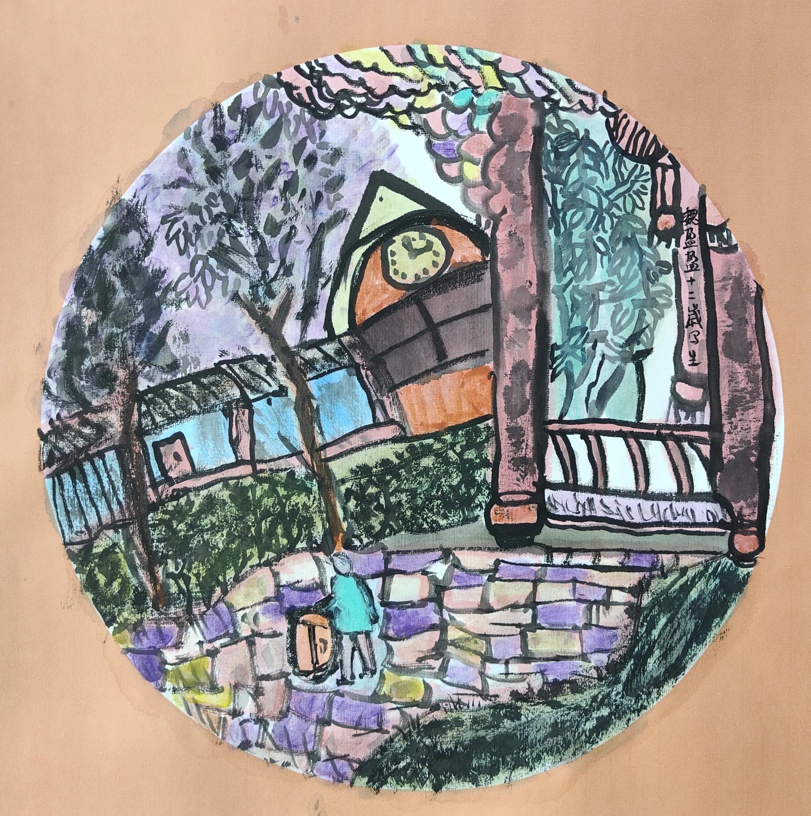 心底无私，故能涉笔成趣新世纪艺术培训学校儿童国画欣赏