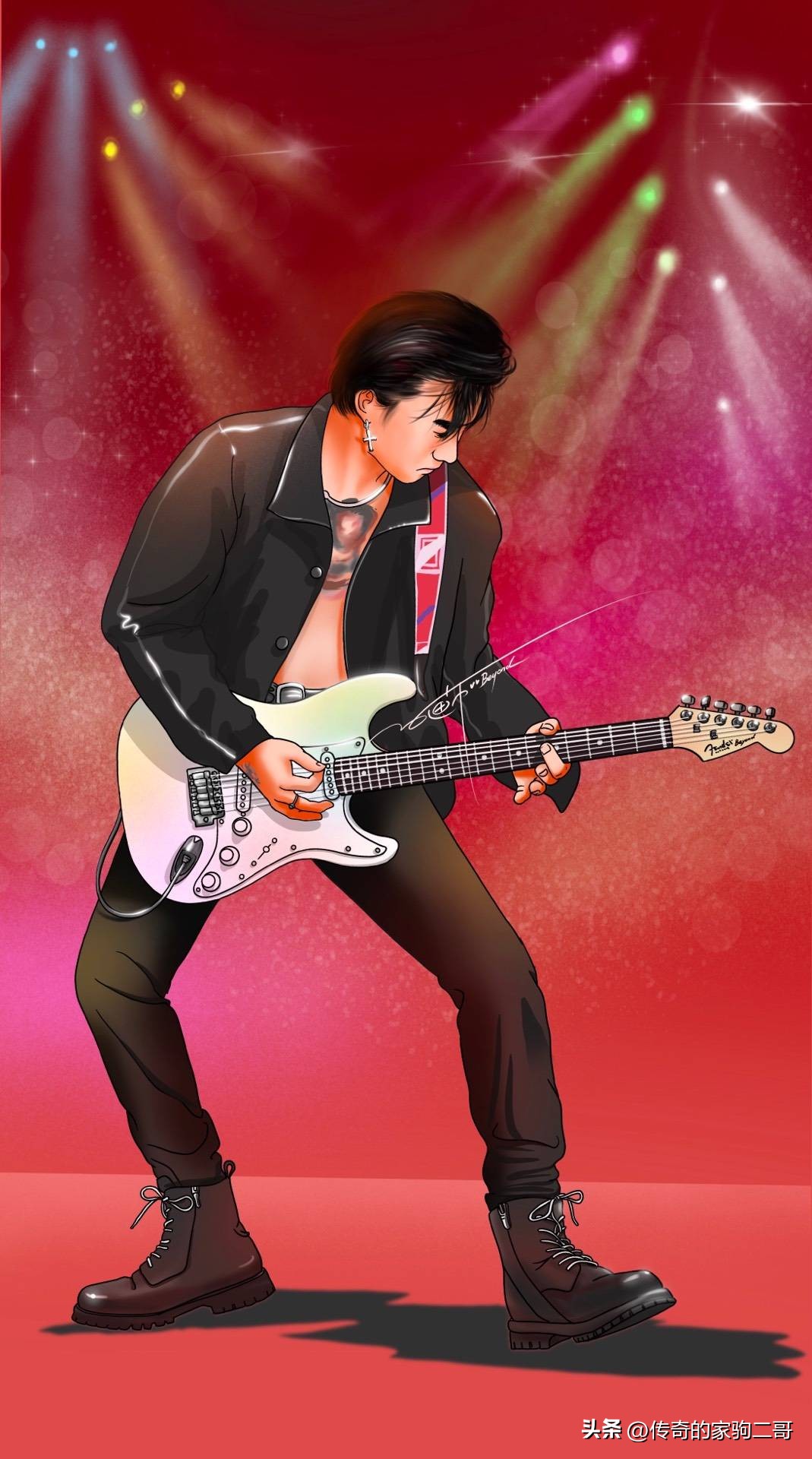 成长记致敬一代音乐天才黄家驹,致敬伟大的音乐家黄家驹