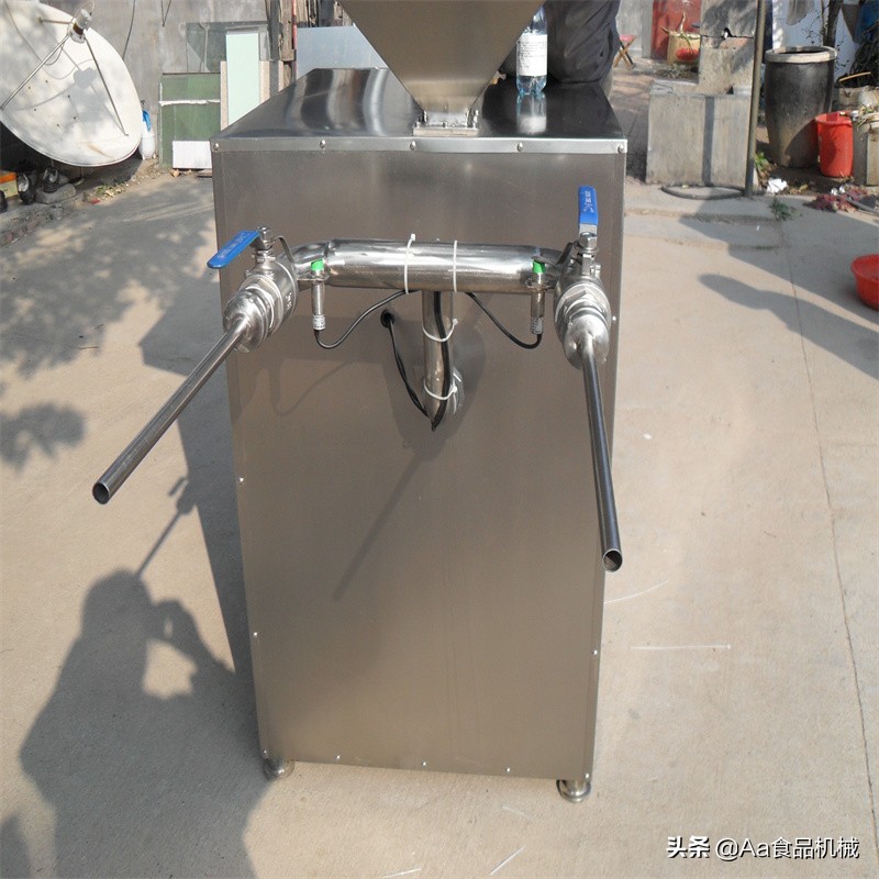 香肠自动扭结灌肠机,家用全自动香肠灌肠机