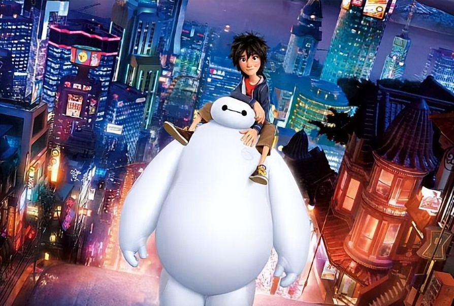 超能陆战队泰迪和教授变成了知了,超能陆战队给大白穿上机甲的过程