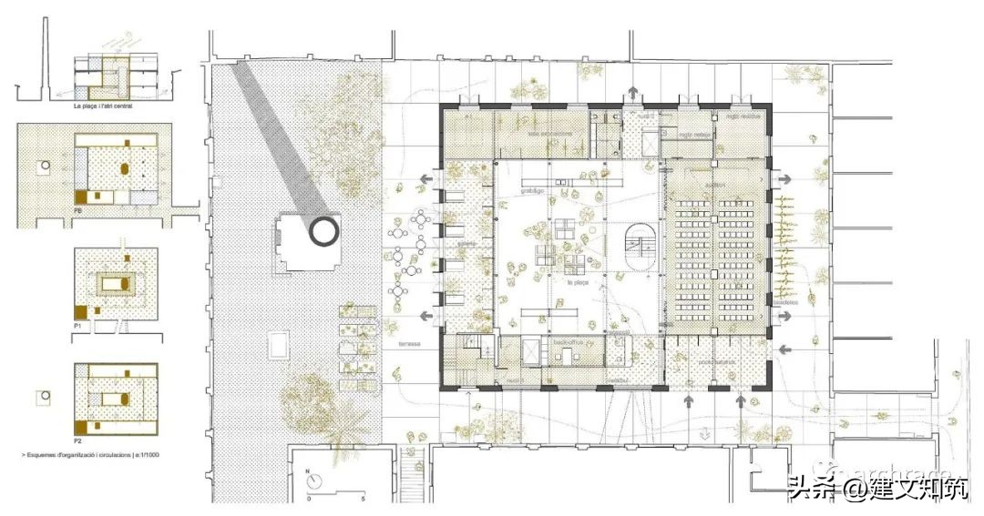 【竞赛】巴塞罗那食品实验中心（LaEscocesa工厂遗址改造）设计