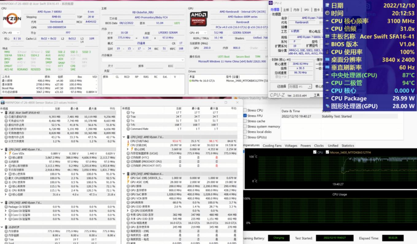 宏碁传奇轻薄本锐龙5测评,宏碁新锐龙r7笔记本评测