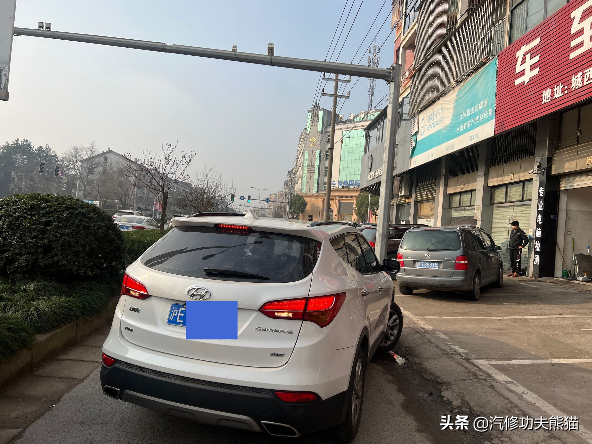 全新胜达大修,现代全新胜达9万公里烧机油