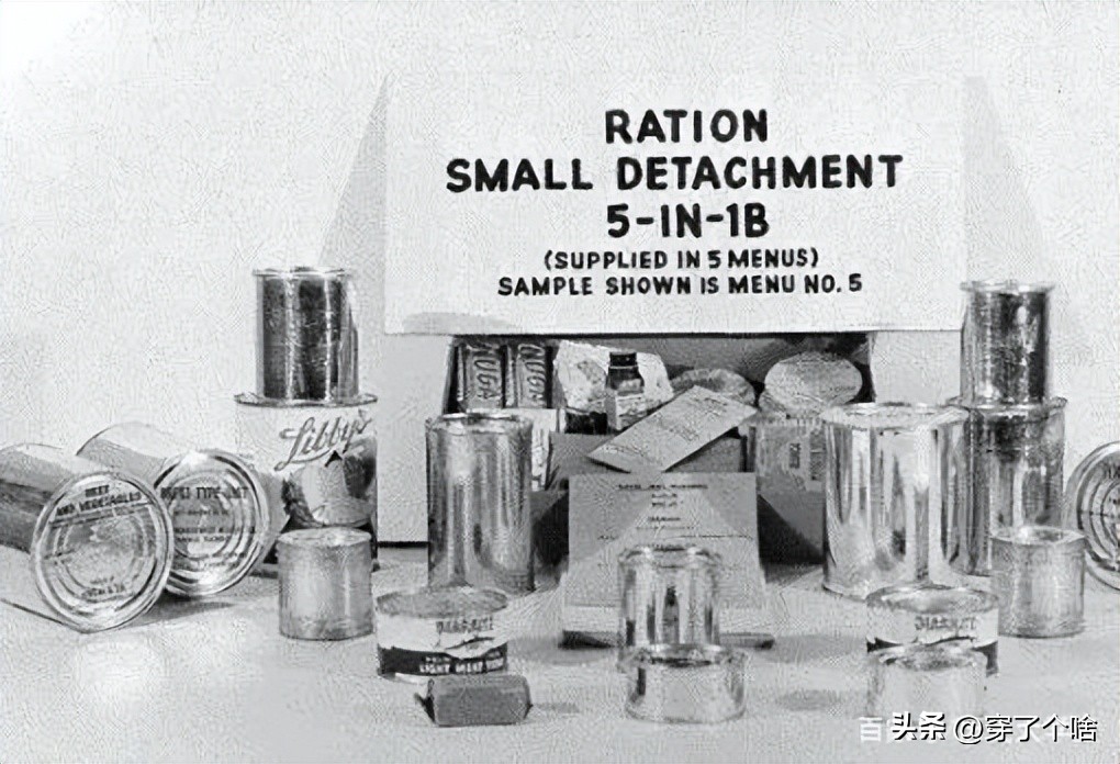 二战意大利和英国军粮,1945美国二战军粮