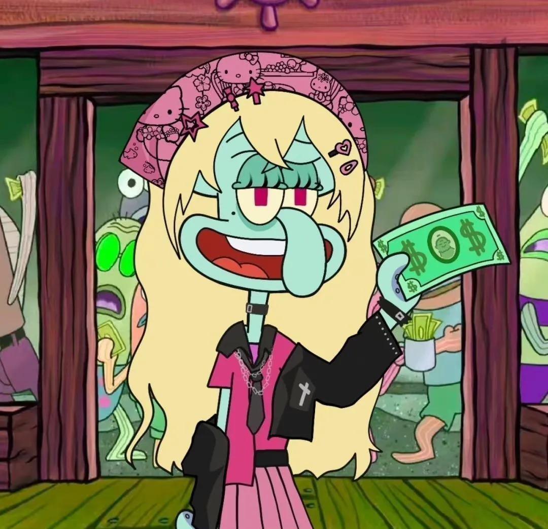 百变章鱼哥头像,头像动漫搞笑章鱼哥