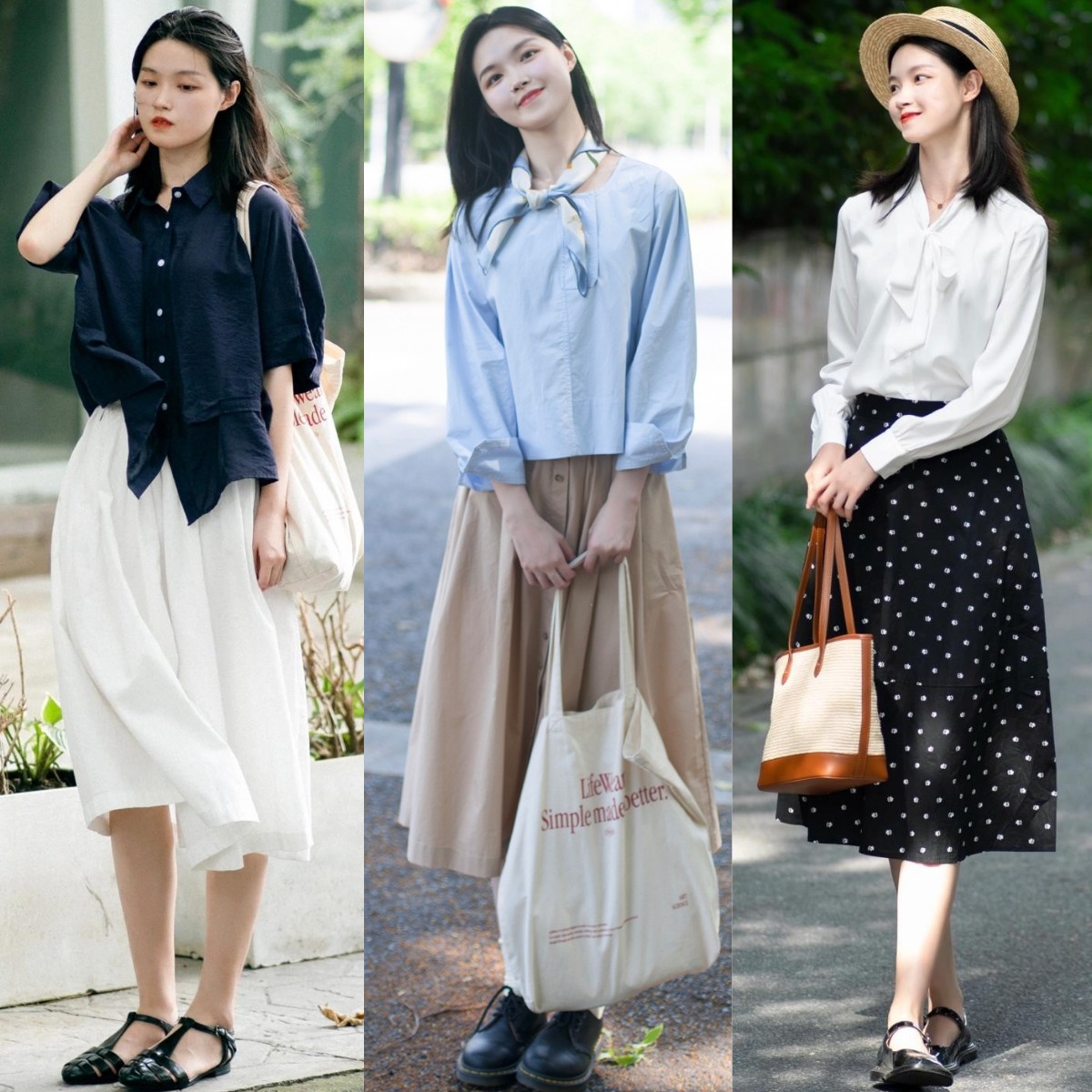 不规则半身裙搭配上衣推荐秋冬,深秋网纱半身裙怎么搭上衣