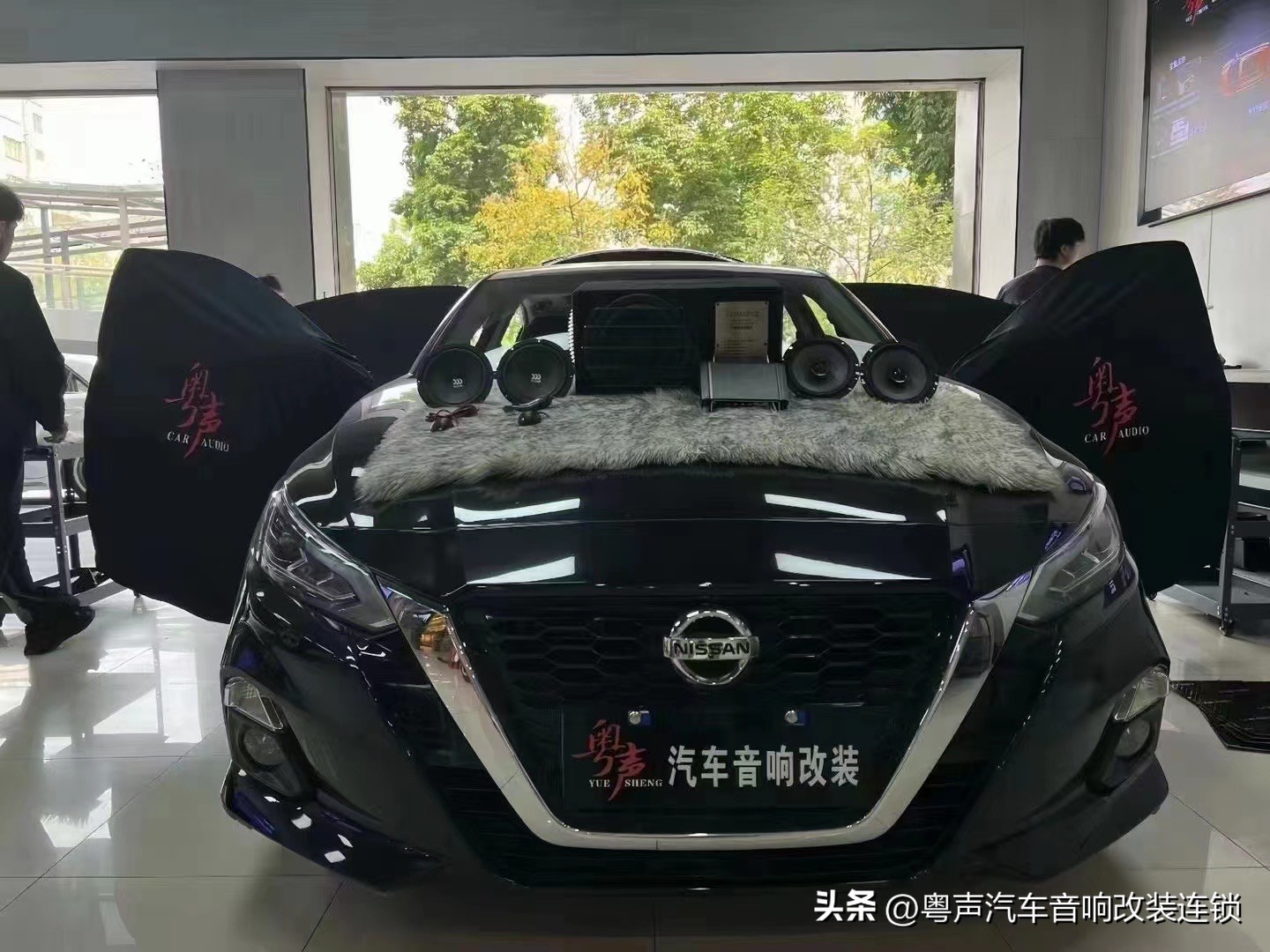 日产天籁音响升级,七代天籁改摩雷音响