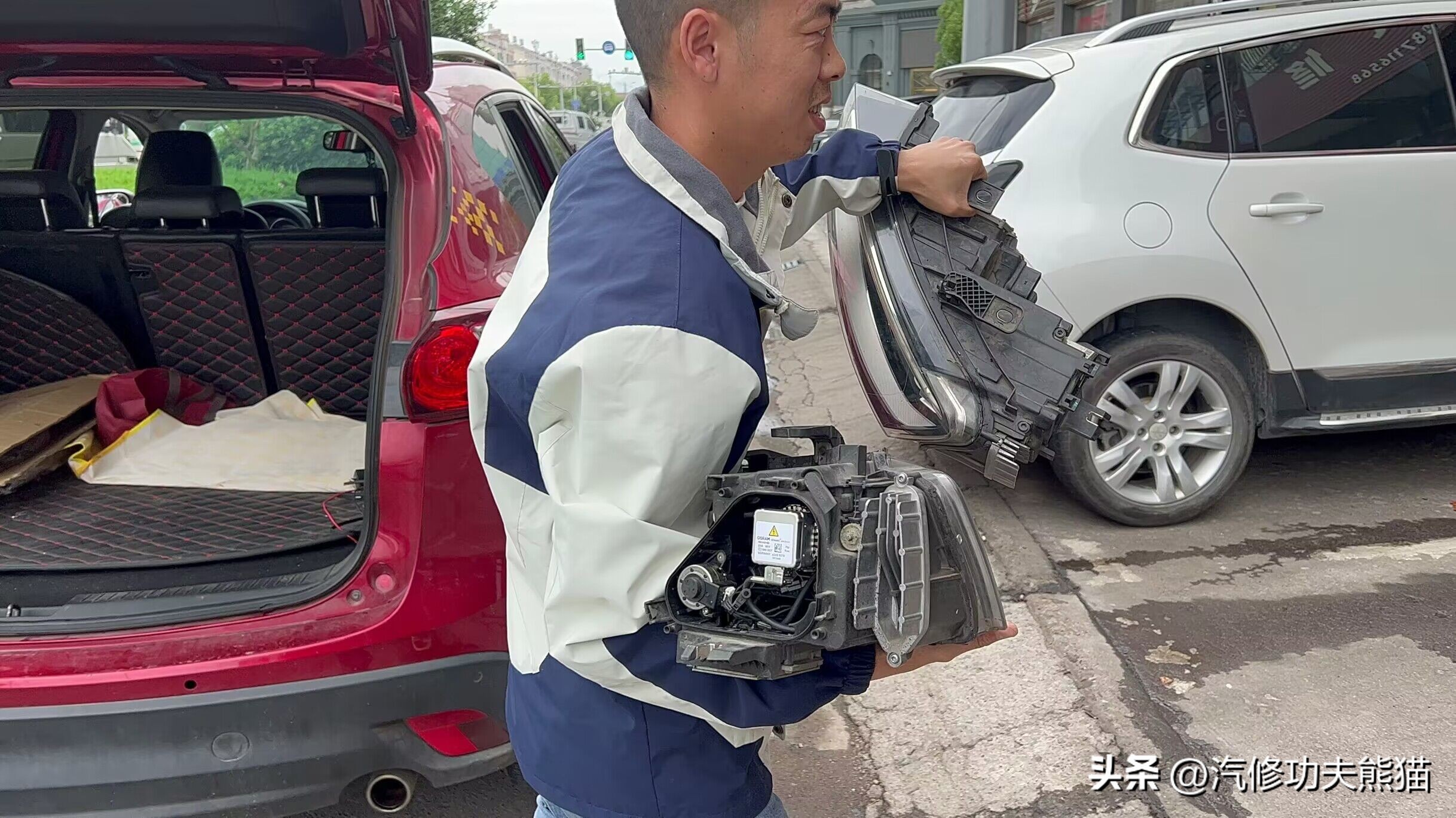 奥迪q3修车,奥迪q3烧机油大修发动机