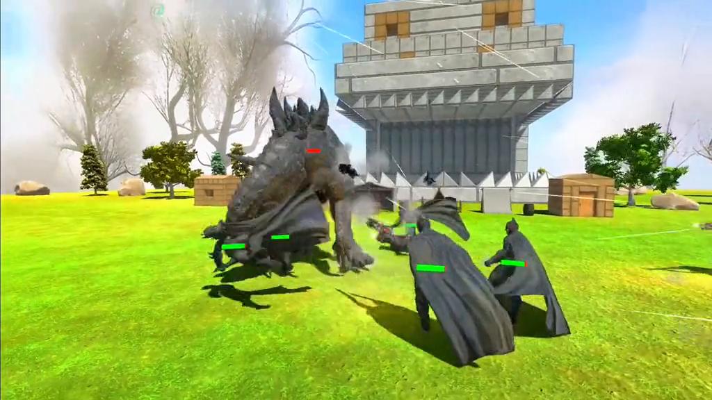 战士浩克对战巨魔,战士浩克对战悟空