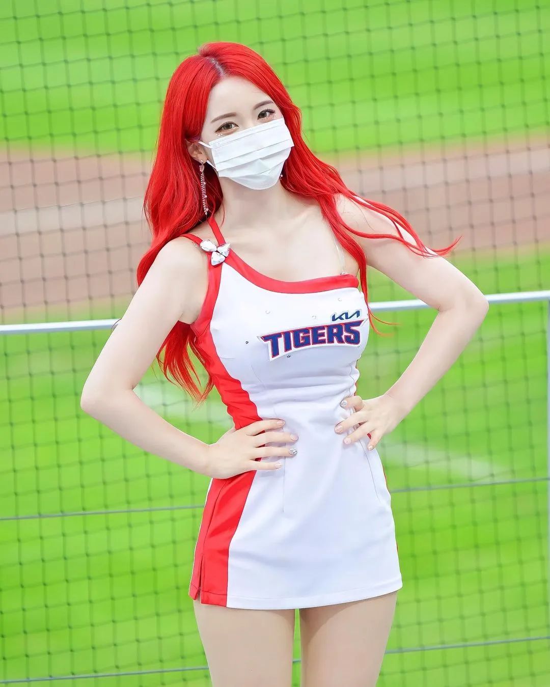 2018世界杯最美足球宝贝,世界杯韩国最火的足球宝贝图片