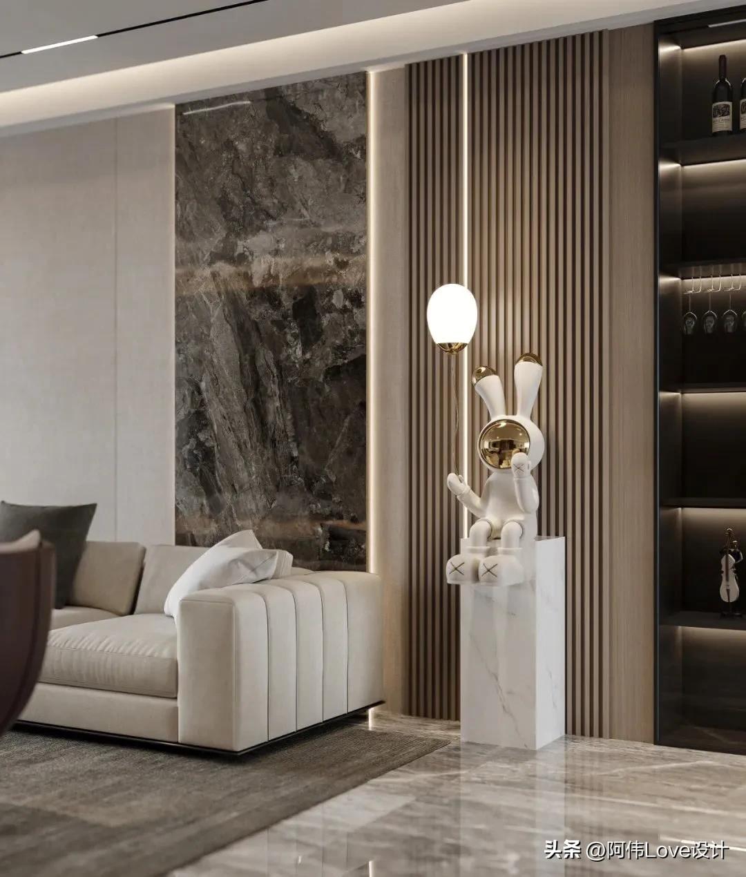 2021流行沙发背景墙挂画,100款最新沙发背景墙设计值得收藏