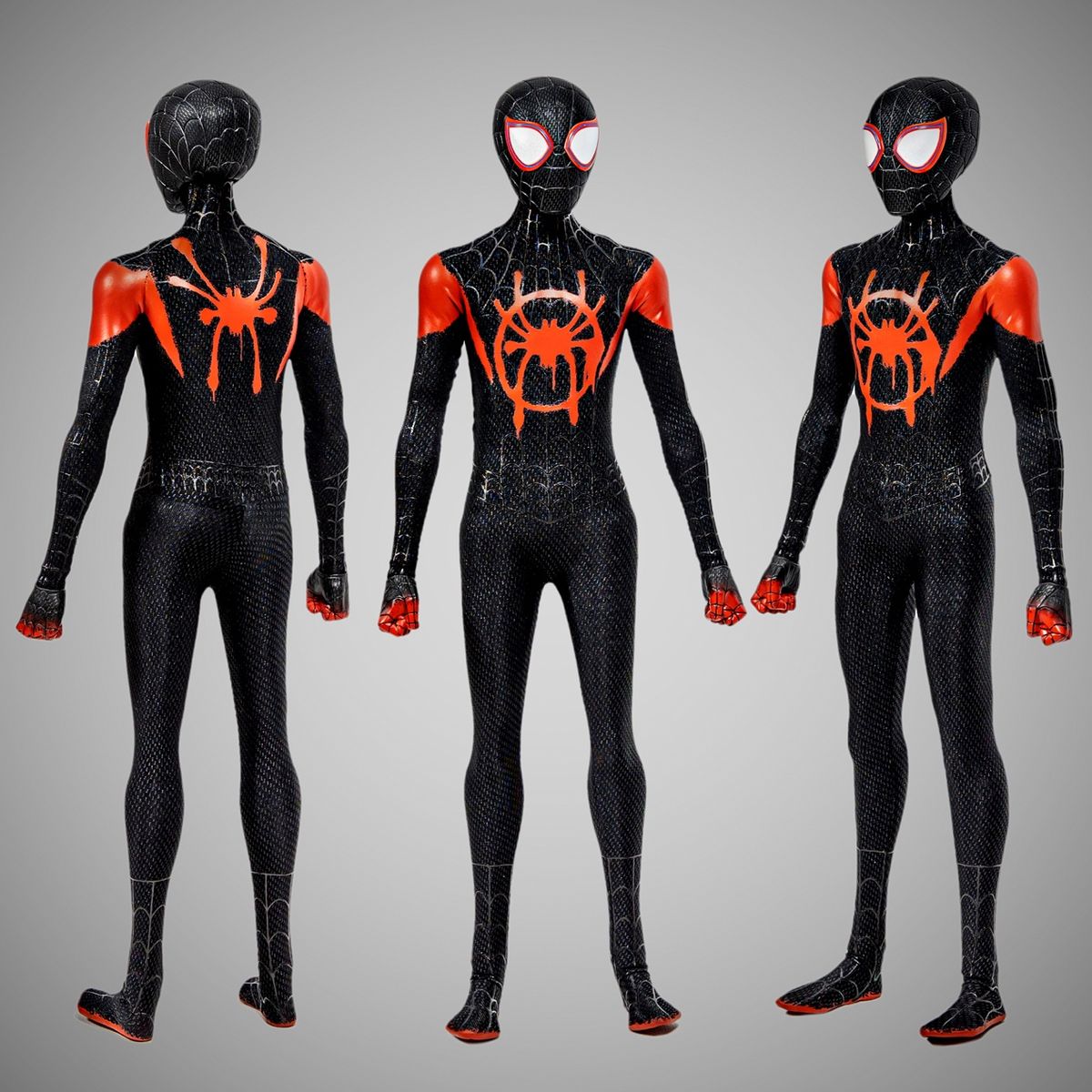 3头雕2套衣服，这个小黑蛛太好玩了：HotToys平行宇宙版迈尔斯
