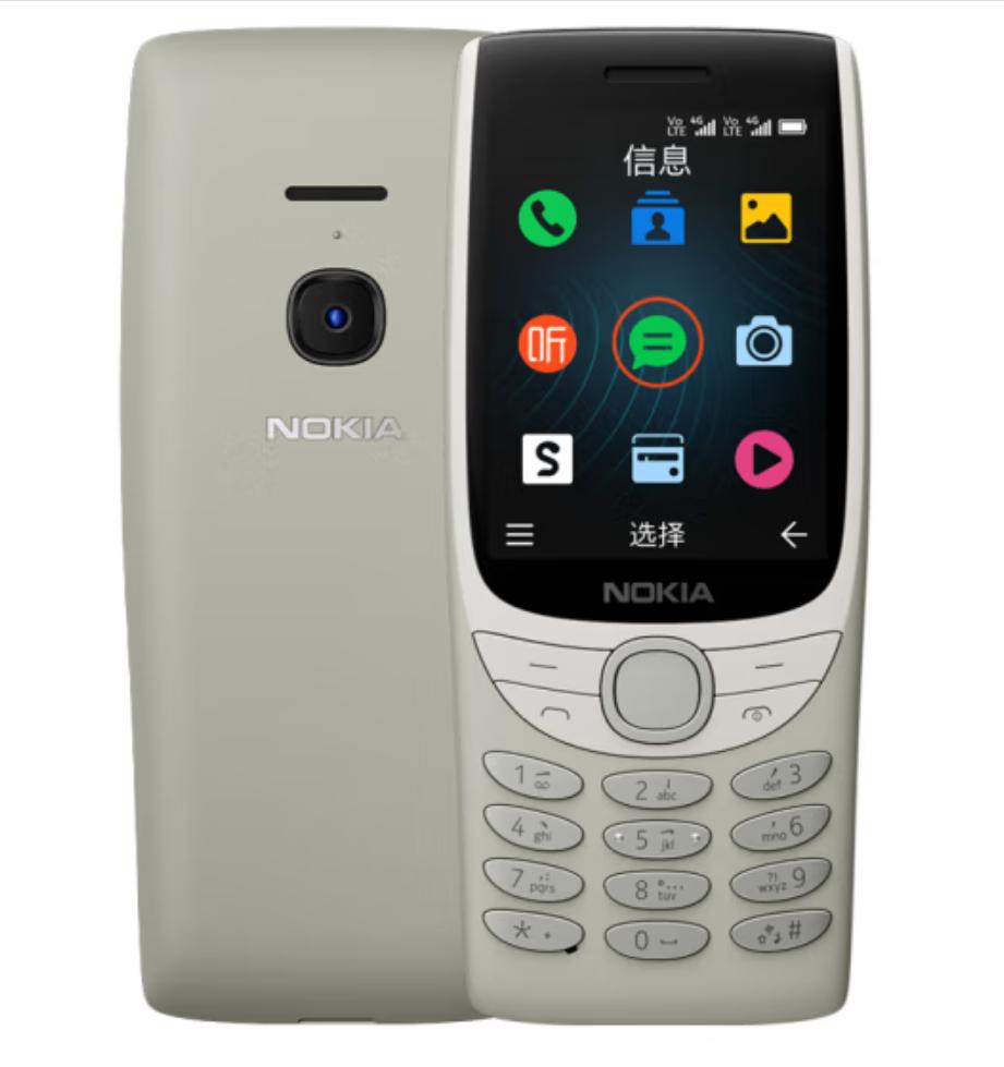 诺基亚复刻一代机皇，经典直板造型