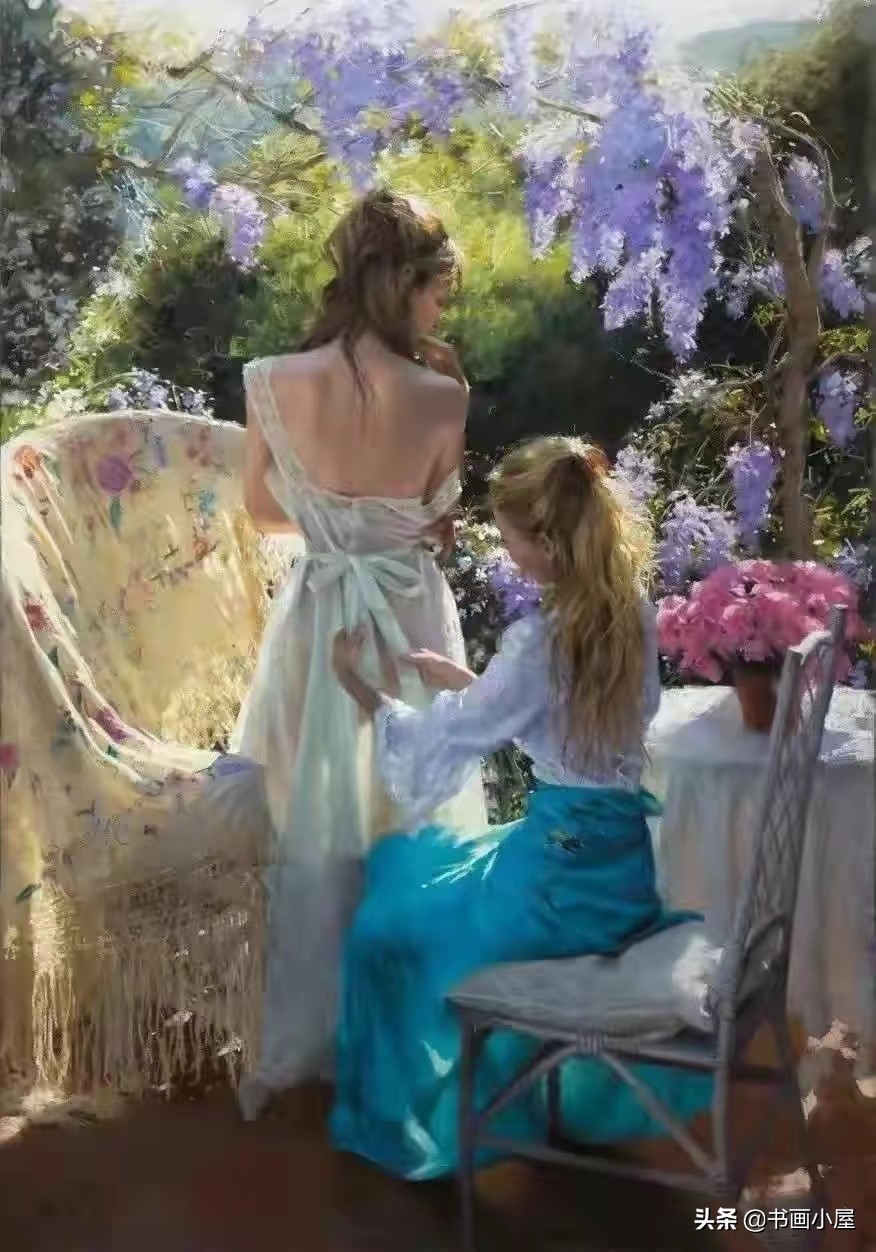 人体油画，你喜欢丰满还是苗条的美女？