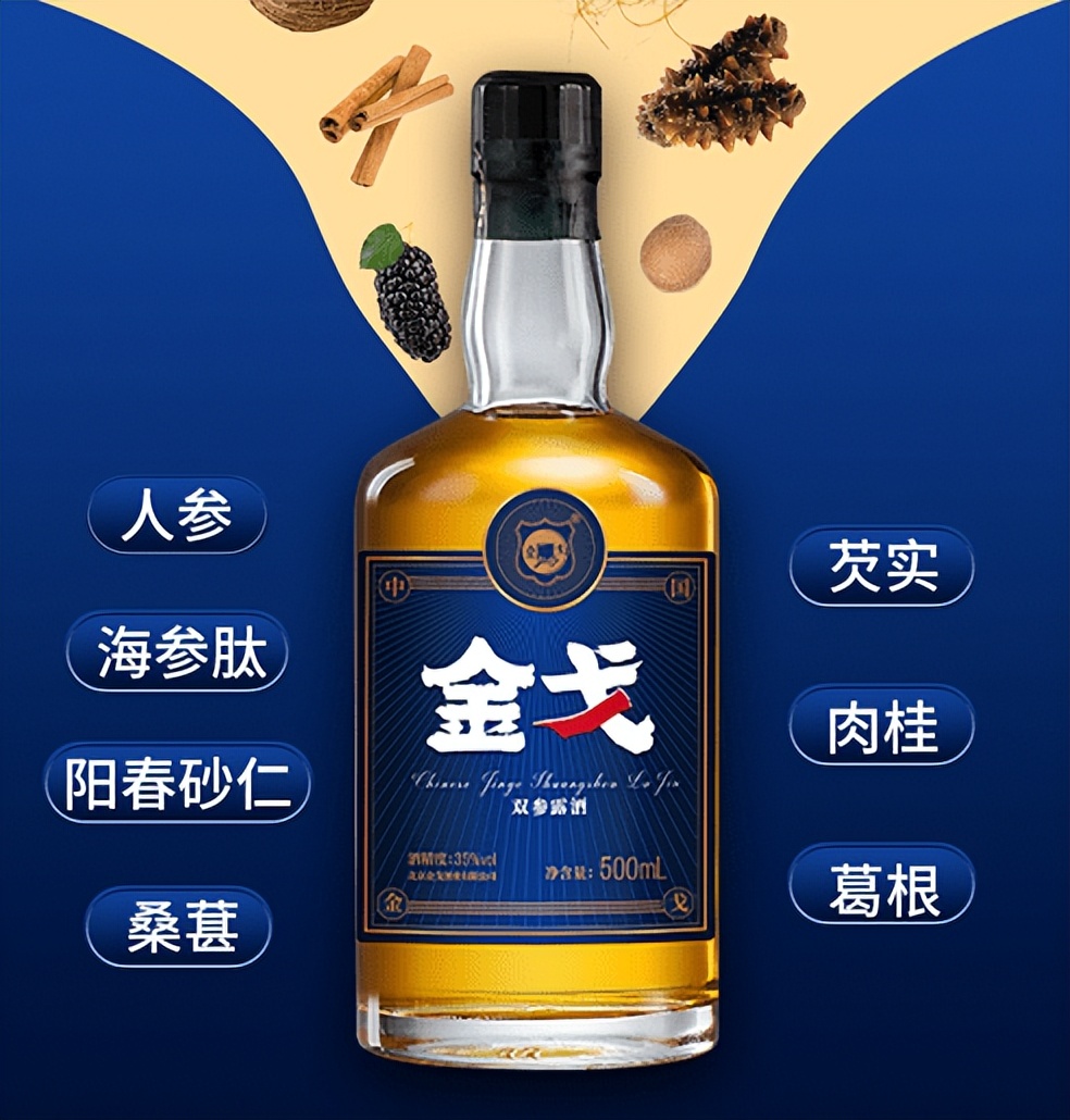 金戈双参露酒,金戈双参露酒是真是假