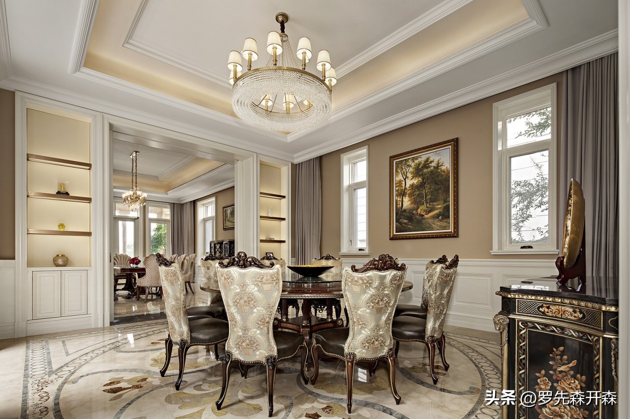 杭州西湖美庐公馆欧式外立面,杭州中式清雅大宅设计图