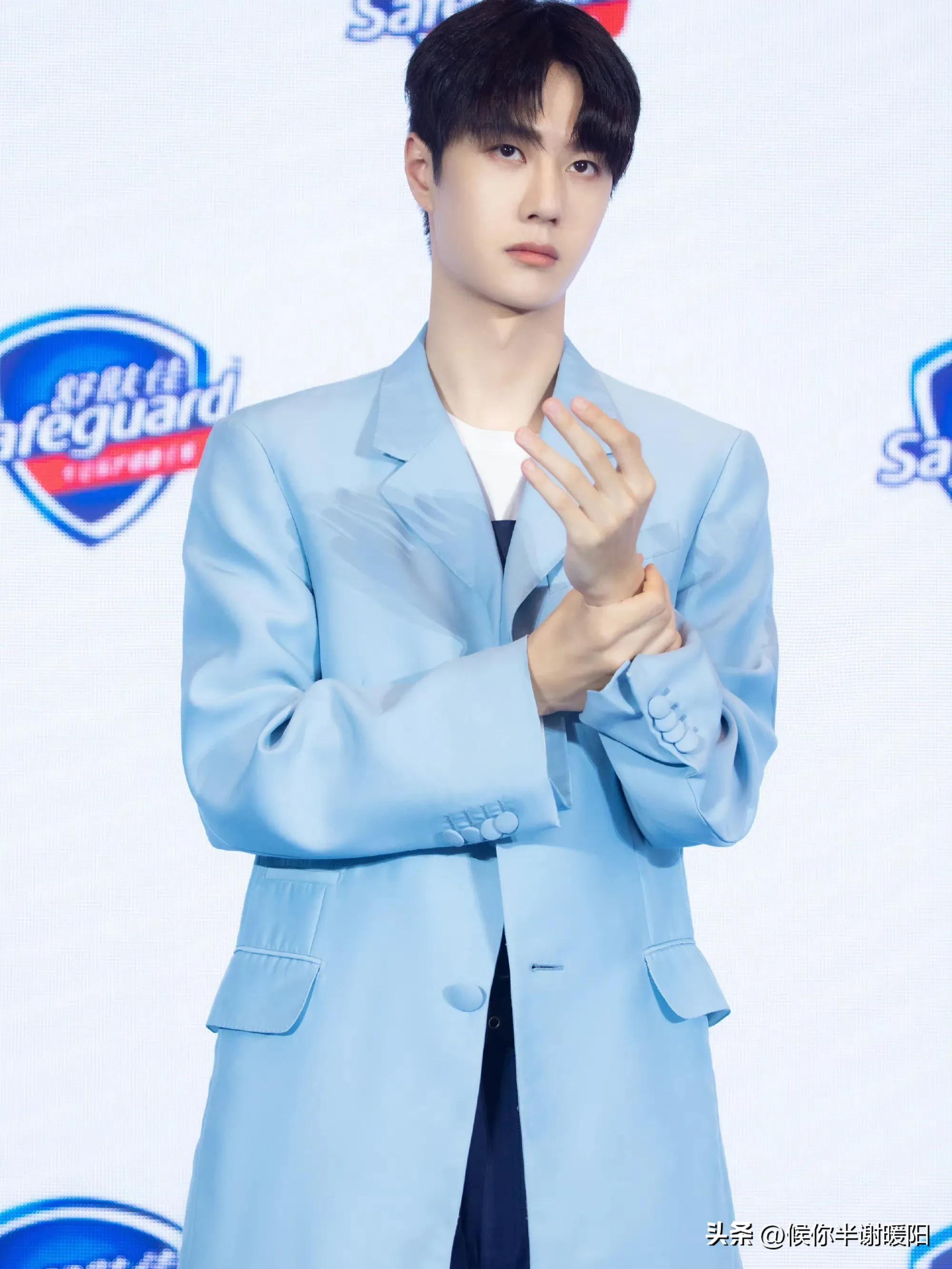 长款西装肖战,长款西装显矮男