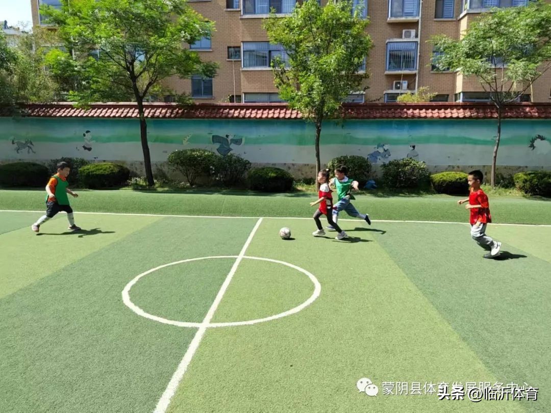 儿童足球比赛蒙阴二小,足够精彩足球比赛