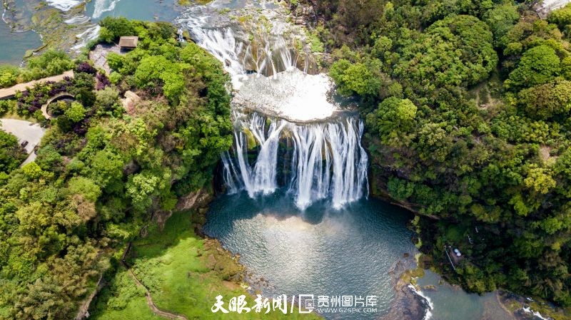 航拍最美的地方贵州黄果树瀑布,带你来贵州看黄果树瀑布