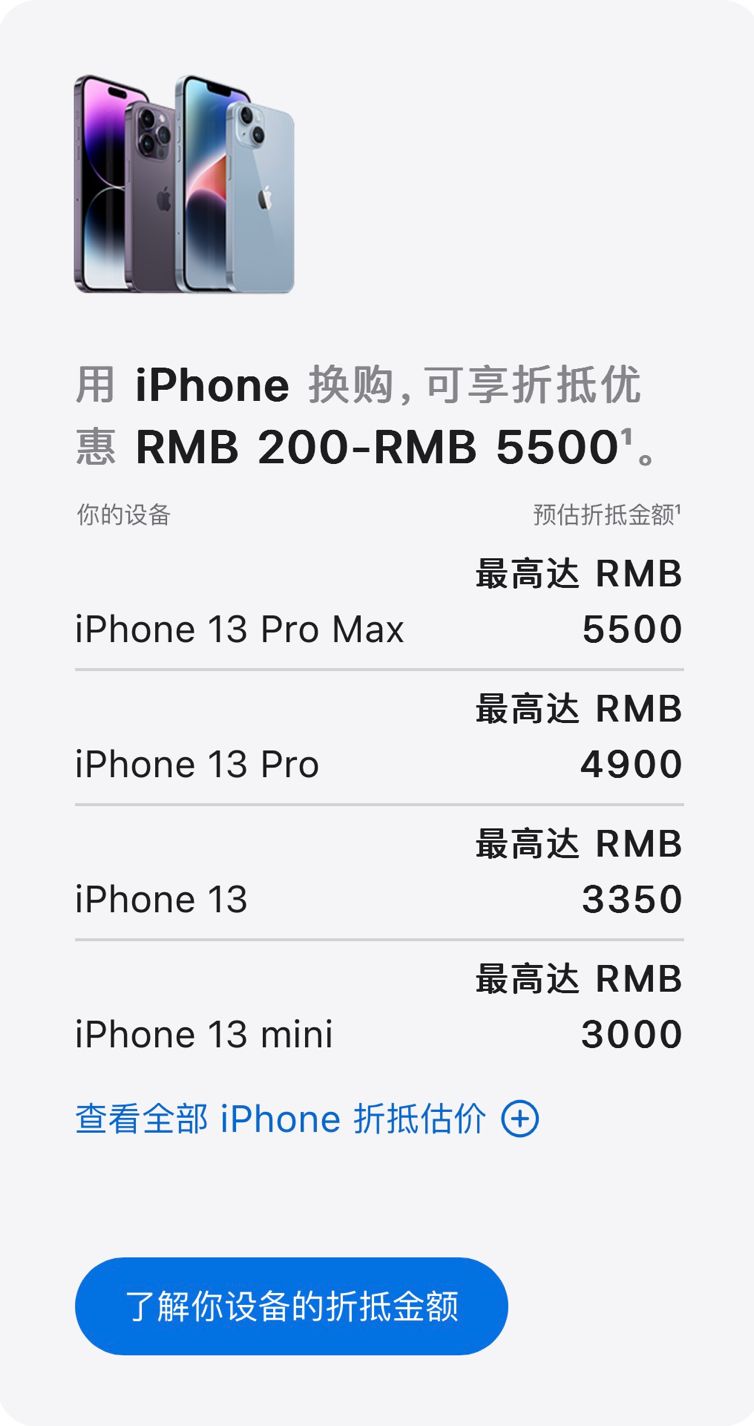 appletradein换购支持哪些旧设备,appletradein换购计划在哪里