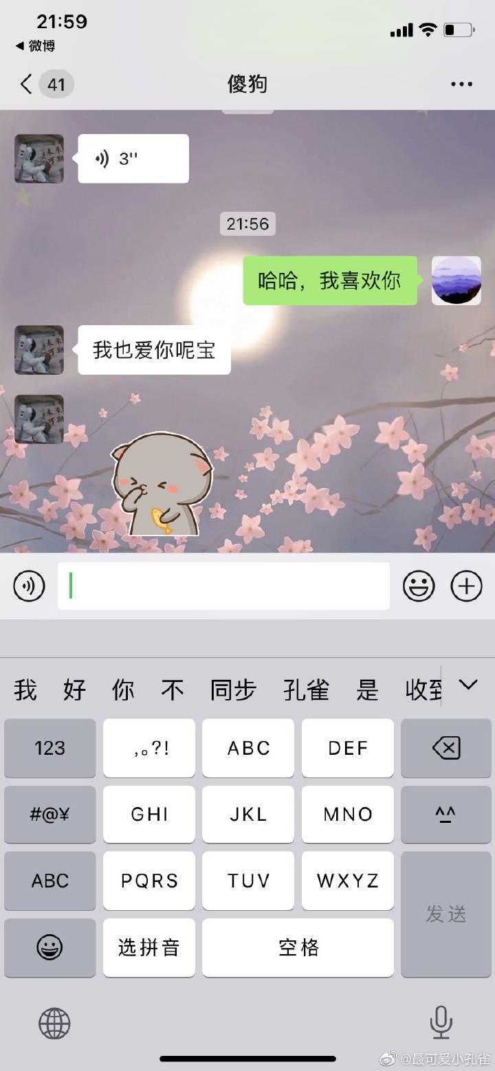 我喜欢你表白搞笑的聊天记录,我喜欢你搞笑的聊天记录