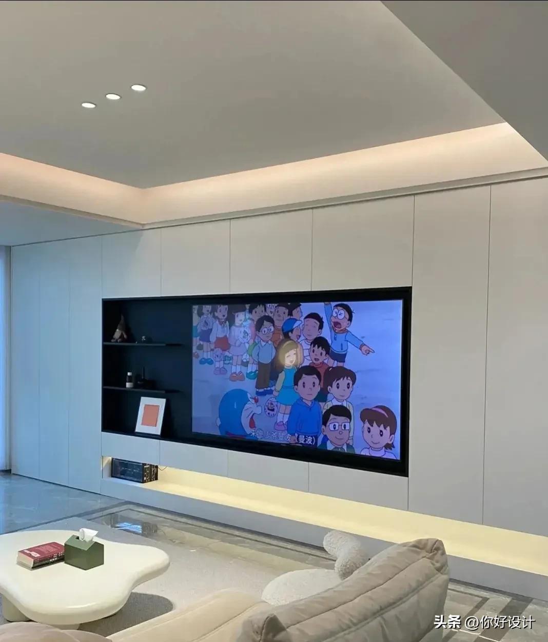 二十款电视背景墙,二十款电视背景墙隐形门