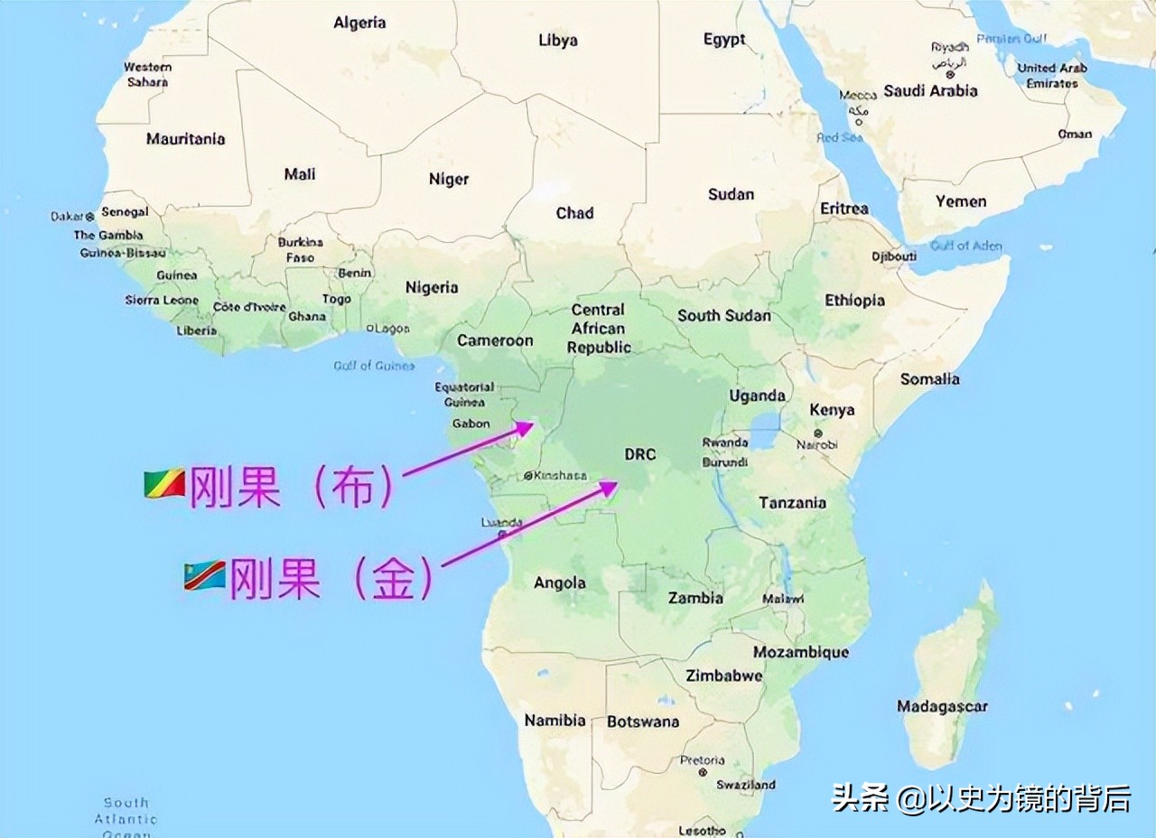 刚果布和刚果金是什么关系，名字很相似，却一直互相仇视