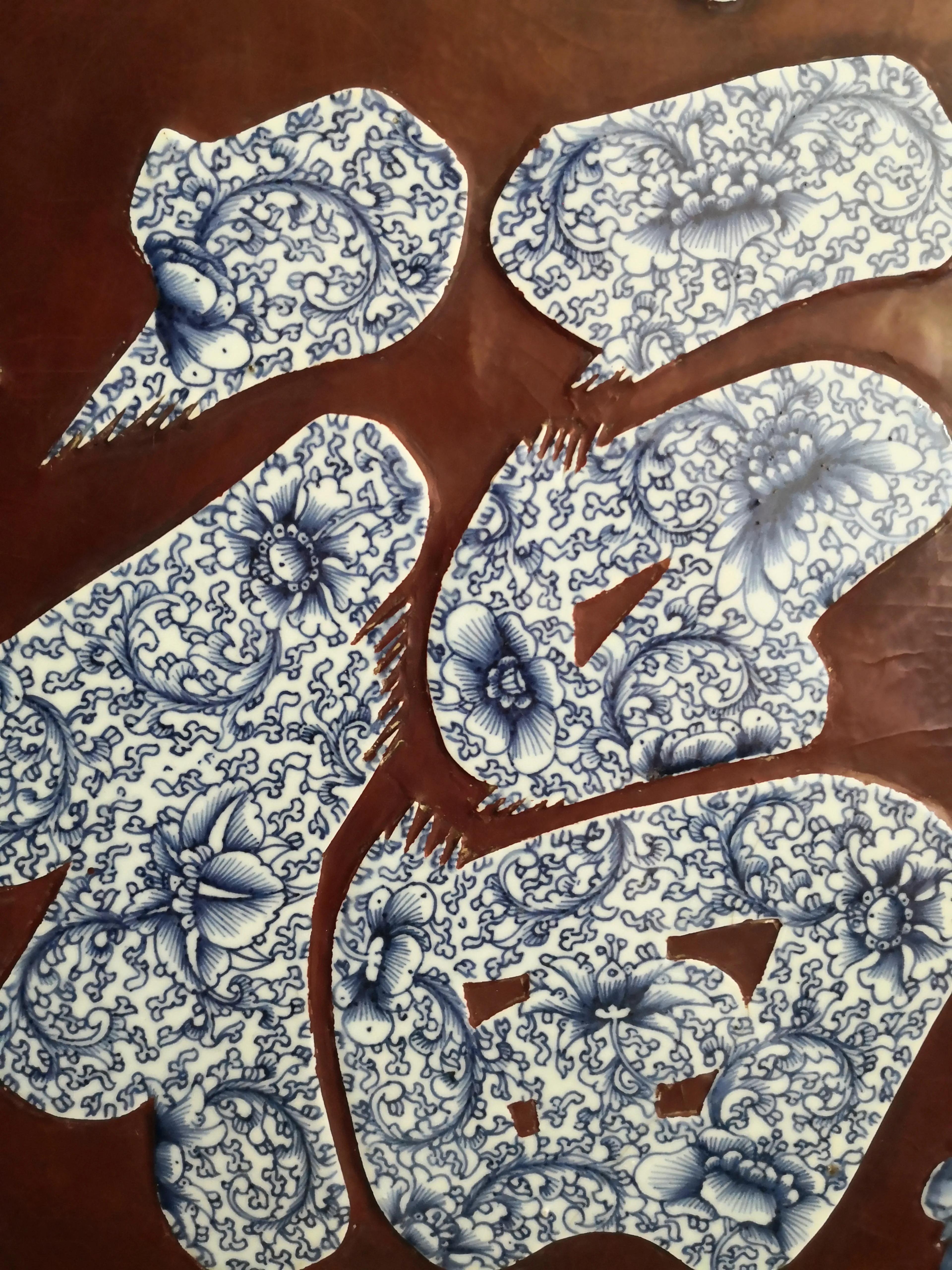 一帧神品瓷板挂屏之翘楚