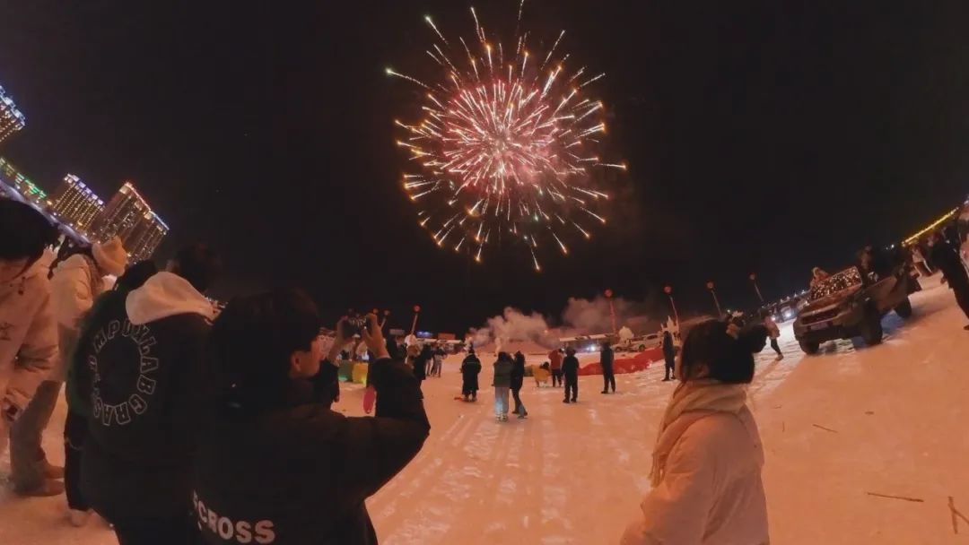 达斡尔打冰火球,呼伦贝尔达斡尔冰钓节