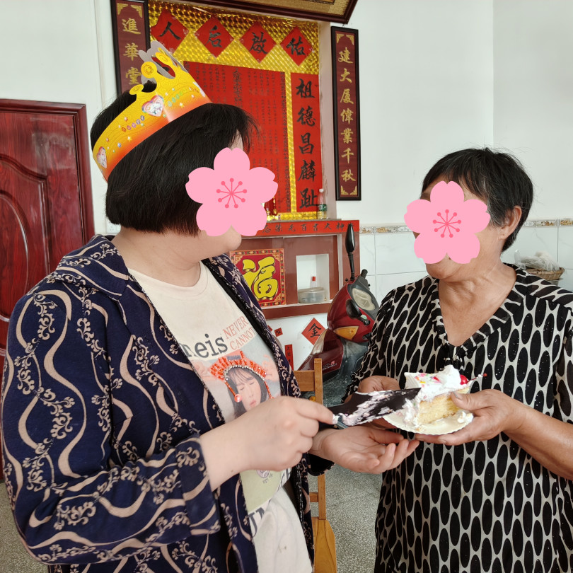 第八守护团|溆浦志愿者协会龙潭分会为逆风宝贝过生日