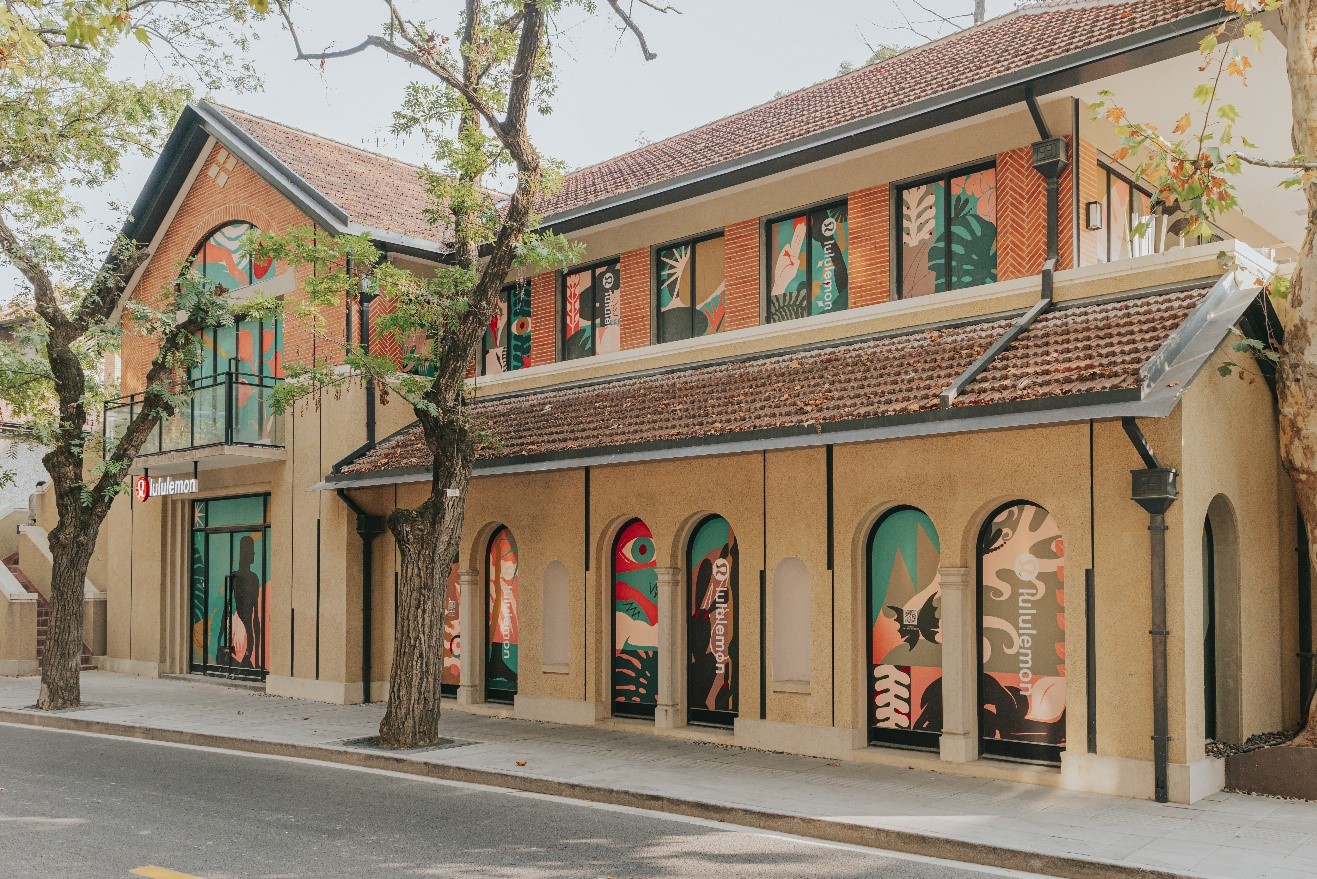 lululemon港汇店开业活动,lululemon济南店面