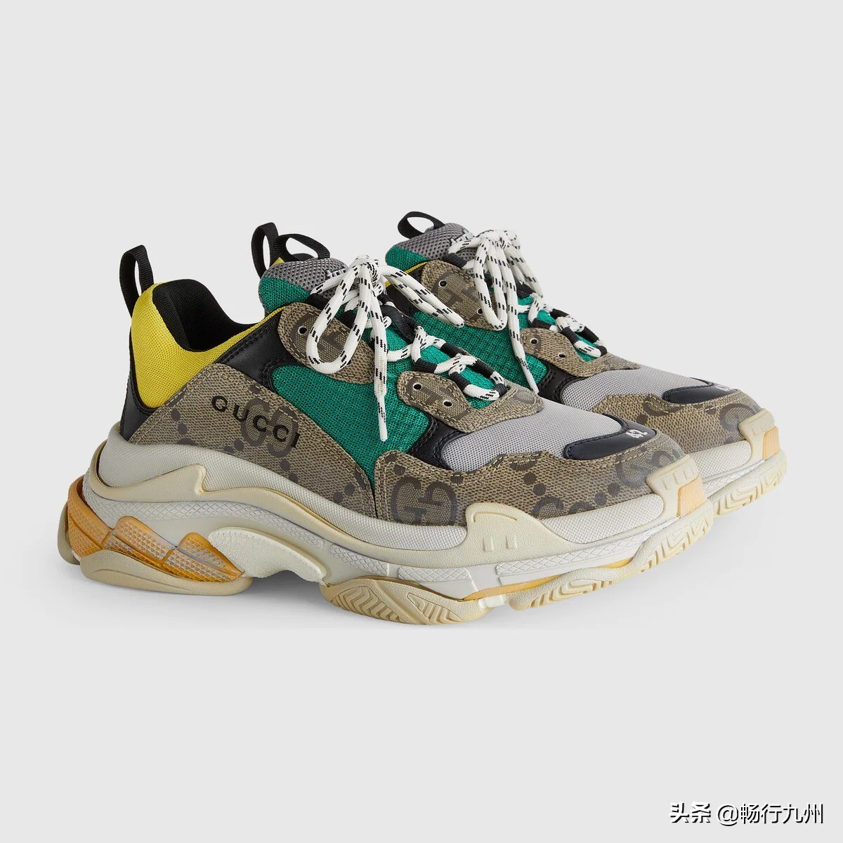 gucci老爹鞋都有什么款,guccibalenciaga联名老爹鞋