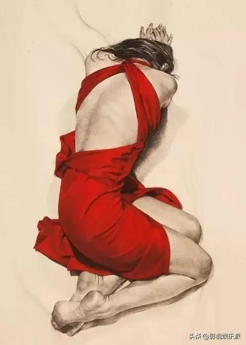 女人素描艺术作品欣赏,超漂亮女性素描画法