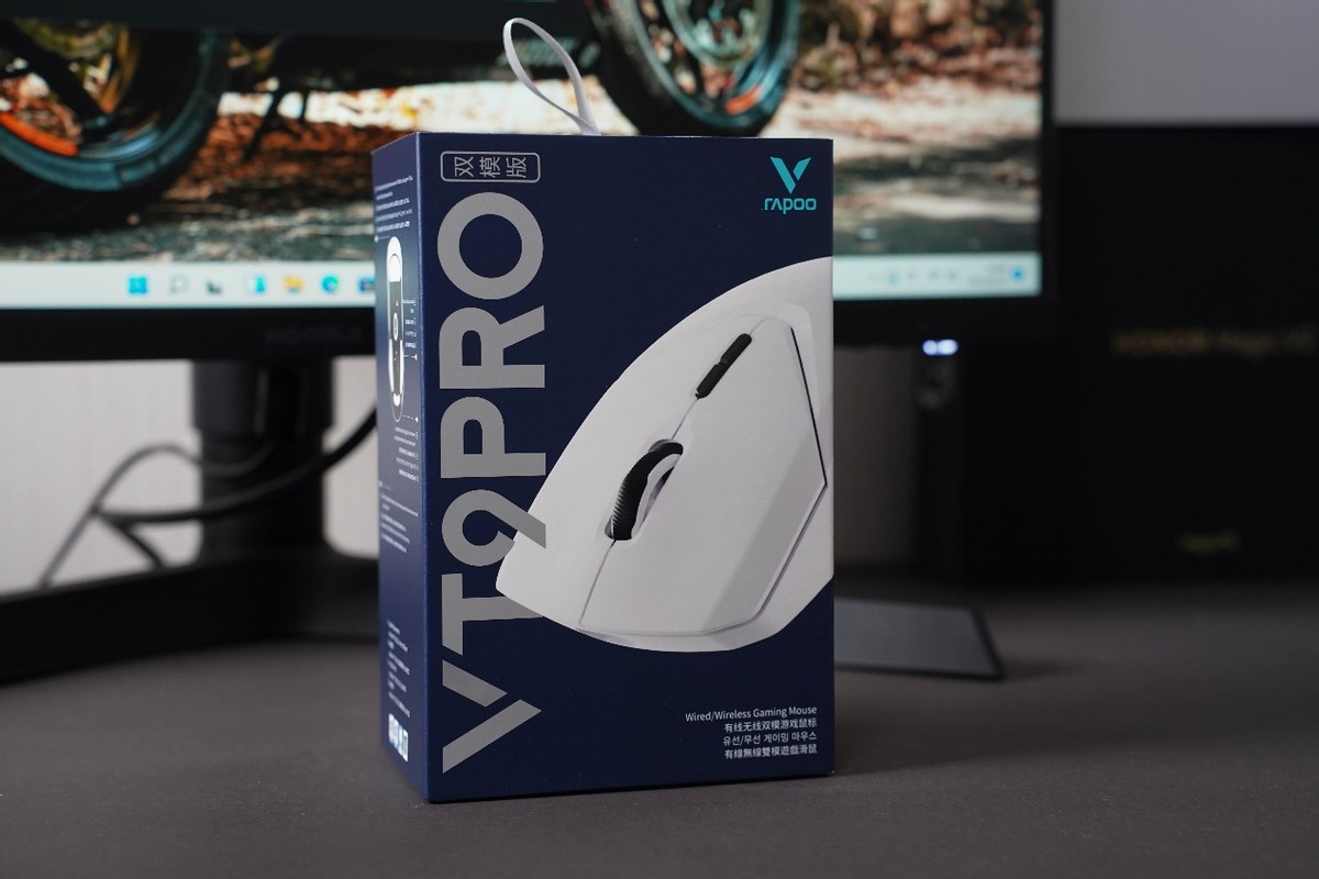 vt9pro鼠标测评,雷柏发布vt9无线鼠标白色版