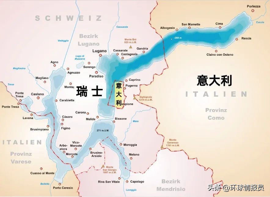做梦都想当瑞士人？德国、意大利为何都在瑞士有一块飞地？