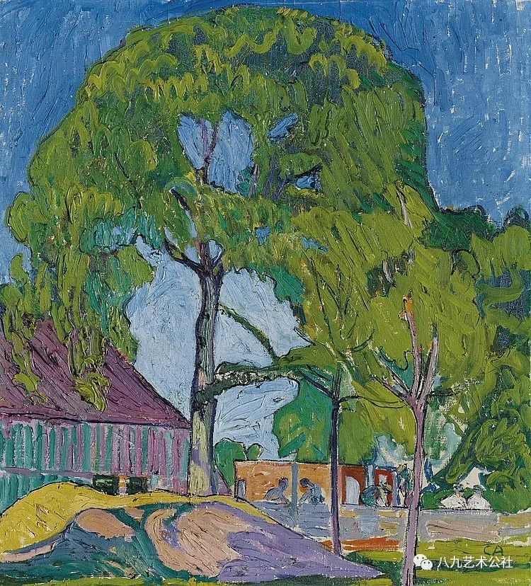 瑞士现代艺术先驱|库诺·阿米耶作品欣赏