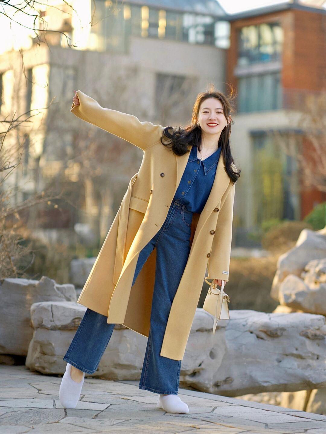 大衣配半身裙什么裙子最好看,大衣搭配什么半身裙才好看