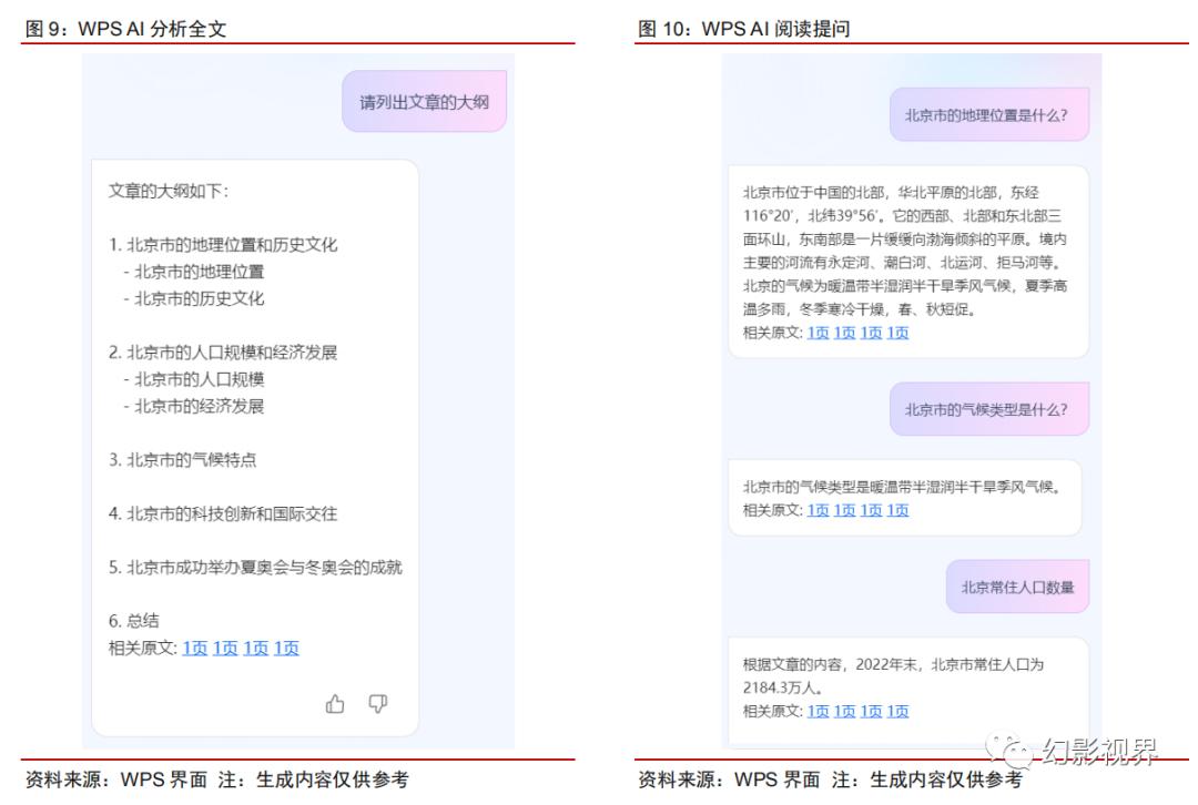 WPSAI初体验,商业价值可期,WPSAI引领办公软件生成式AI变革