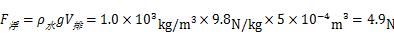 物理浮力b卷练习题,高中物理浮力试题