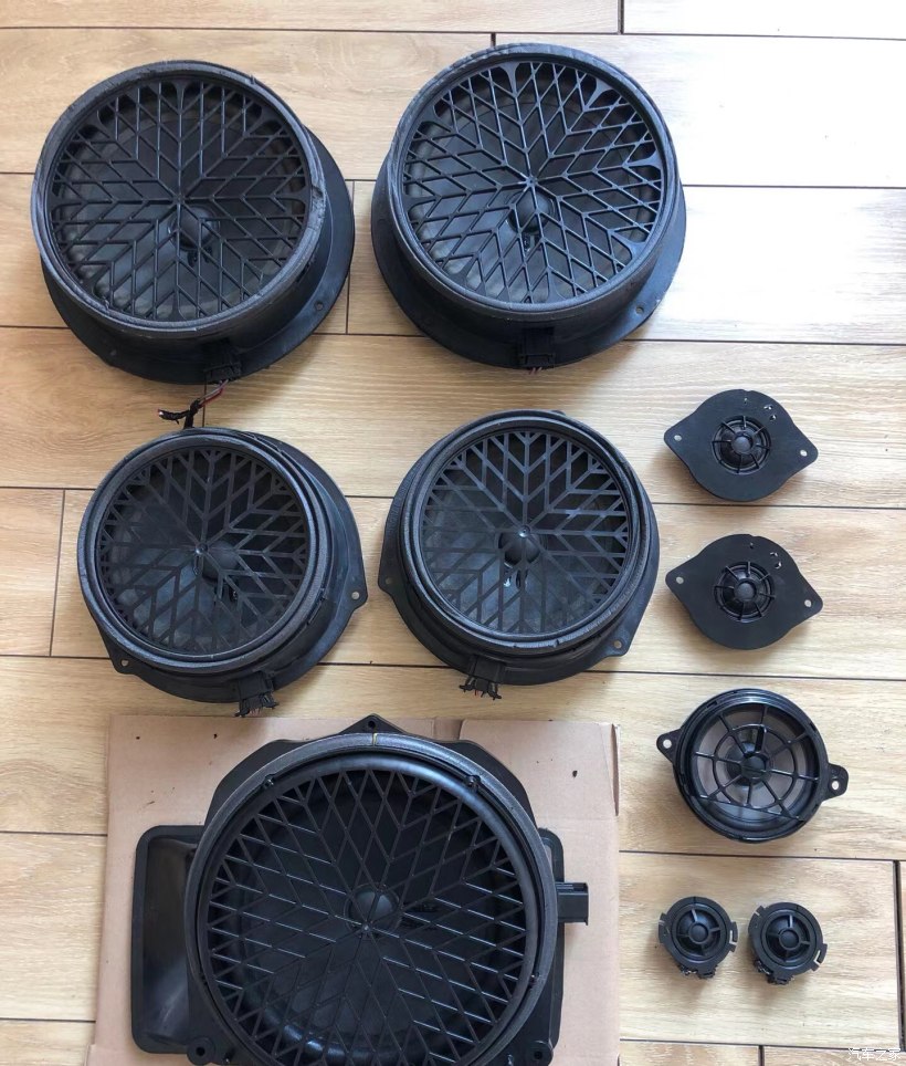 奥迪A4音响系统解析，无损音响改装喇叭更换教程