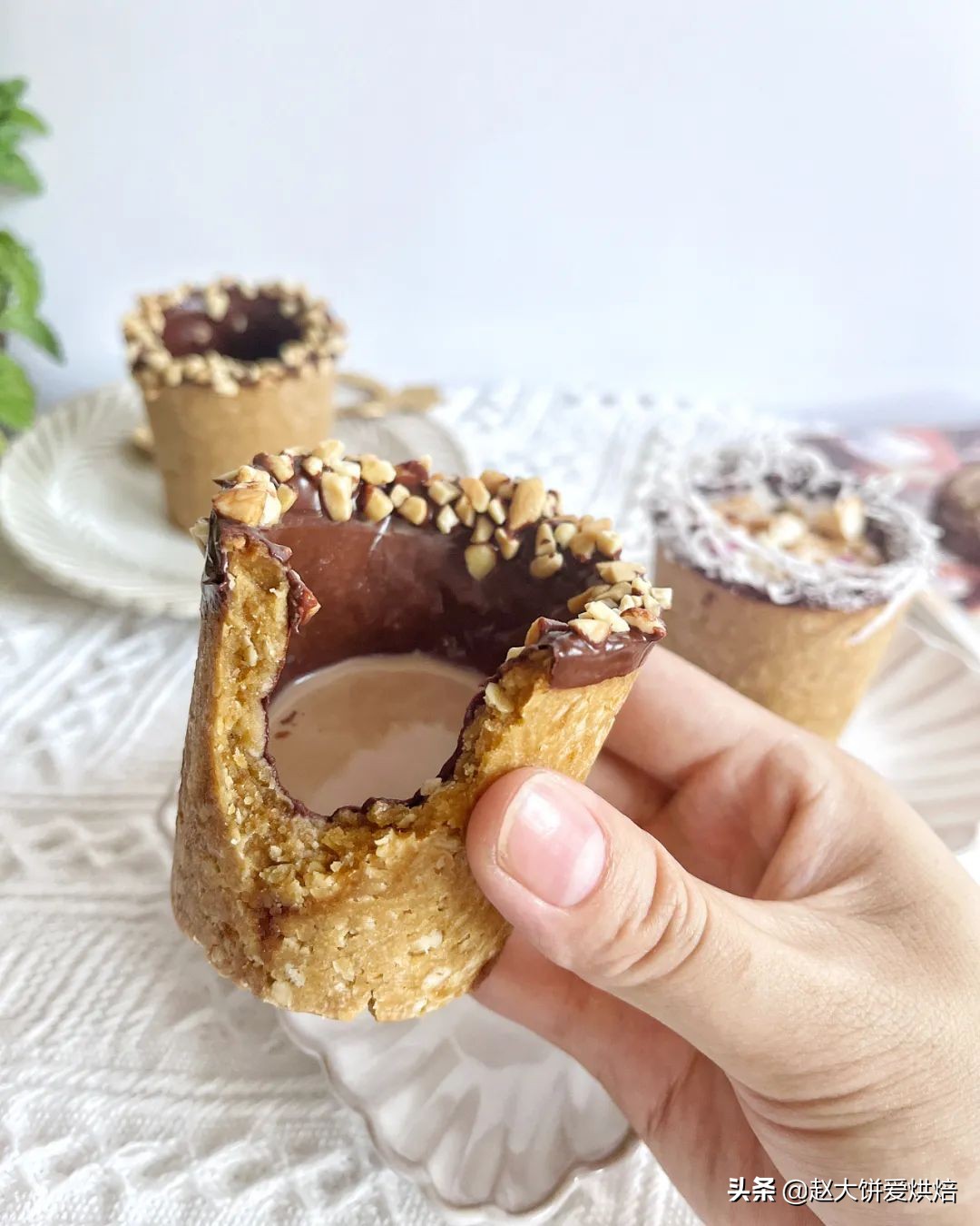 网红咖啡手工曲奇饼干解馋零食,网红燕麦杯外带